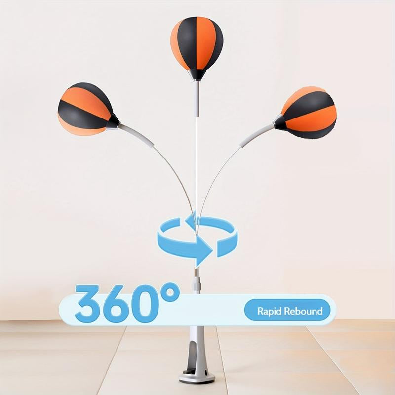 Premium Quality Boxing Speedball with Stand - Height Adjustable for Teens & Adults - 360° Rebound for Stress Relief & Fitness - Ideal for Home Use in Bedrooms Living Rooms & Gardens