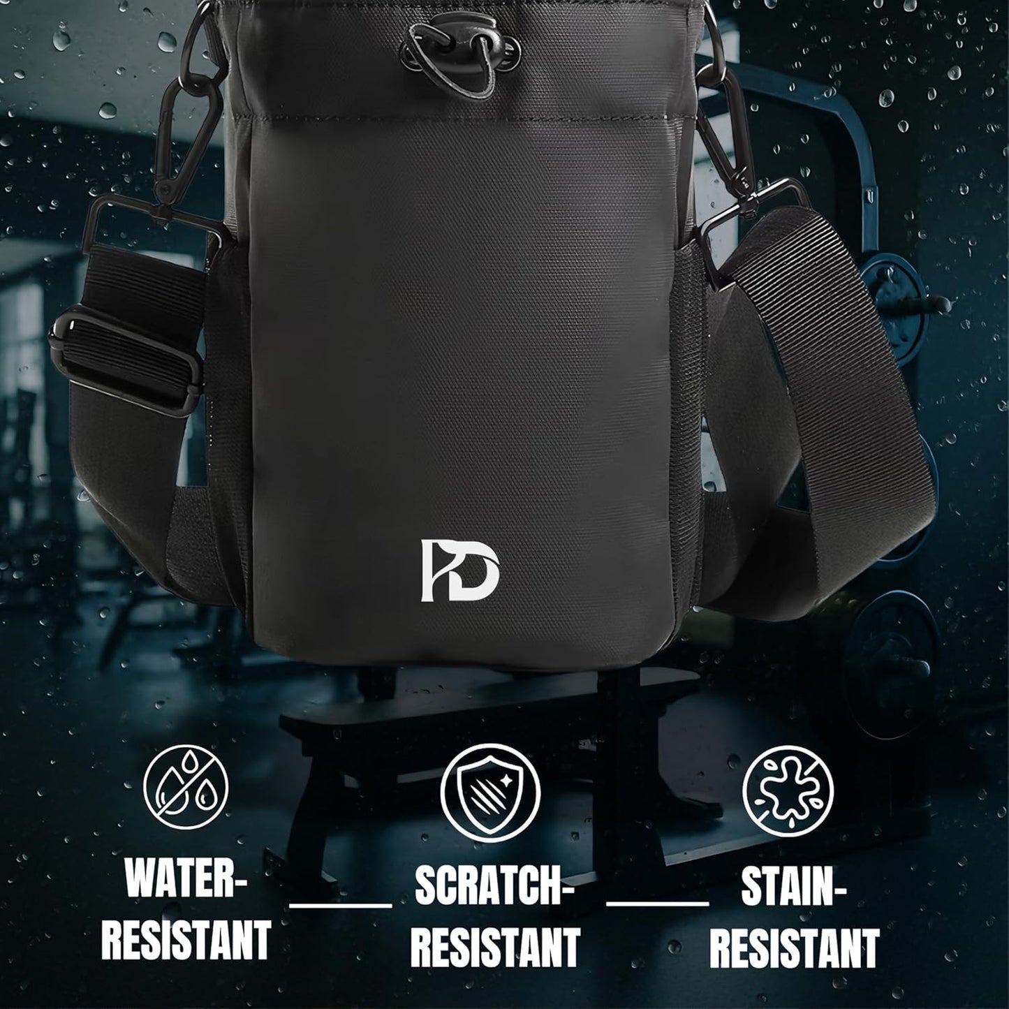 Magnetic Gym Bag, Gym Bag for Men and Women, Magnetic Fitness Bag, Fitness Bag W